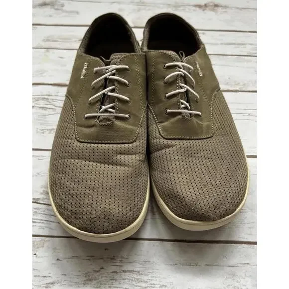 Olukai Men’s Nohea Moku Tan Slip on Shoes - Size 13 - Picture 2 of 6